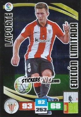 Sticker Laporte - Liga BBVA 2015-2016. Adrenalyn XL n. LE-LA - Panini