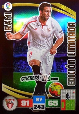 Sticker Adil Rami - Liga BBVA 2015-2016. Adrenalyn XL n. LE-RA - Panini