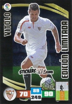Sticker Vitolo - Liga BBVA 2015-2016. Adrenalyn XL n. LE-VI - Panini