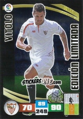 Sticker Vitolo - Liga BBVA 2015-2016. Adrenalyn XL - Panini