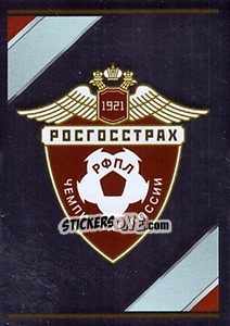Sticker Эмблема Росгосстрах - Russian Football Premier League 2015-2016 - Panini