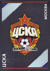 Sticker ЦСКА - Эмблема - Russian Football Premier League 2015-2016 n. 6 - Panini