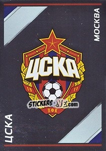 Sticker ЦСКА - Эмблема - Russian Football Premier League 2015-2016 - Panini