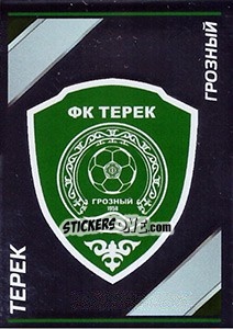 Sticker Терек - Эмблема - Russian Football Premier League 2015-2016 - Panini