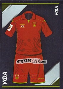Sticker Уфа - Домашняя форма - Russian Football Premier League 2015-2016 n. 36 - Panini