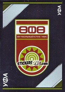 Sticker Уфа - Эмблема - Russian Football Premier League 2015-2016 - Panini