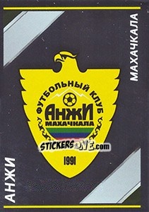 Cromo Анжи - Эмблема - Russian Football Premier League 2015-2016 - Panini