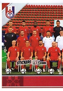 Figurina Команда - Russian Football Premier League 2015-2016 n. 205 - Panini