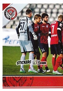 Sticker Команда - Russian Football Premier League 2015-2016 n. 271 - Panini