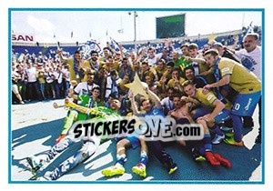 Sticker Зенит - Чемпион России - Russian Football Premier League 2015-2016 n. 439 - Panini