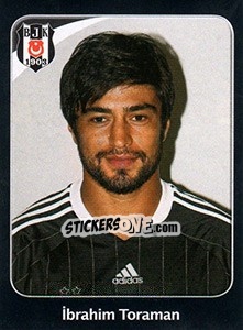 Sticker Ibrahim Toraman - Spor Toto Süper Lig 2011-2012 n. 8 - Panini