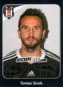 Sticker Tomas Sivok - Spor Toto Süper Lig 2011-2012 n. 12 - Panini