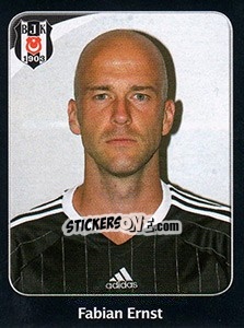 Sticker Fabian Ernst - Spor Toto Süper Lig 2011-2012 n. 14 - Panini