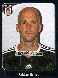 Sticker Fabian Ernst - Spor Toto Süper Lig 2011-2012 - Panini