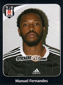 Sticker Manuel Fernandes - Spor Toto Süper Lig 2011-2012 n. 16 - Panini