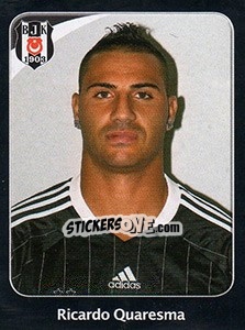 Sticker Ricardo Quaresma - Spor Toto Süper Lig 2011-2012 - Panini