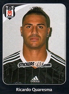 Sticker Ricardo Quaresma - Spor Toto Süper Lig 2011-2012 n. 18 - Panini