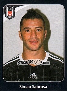 Sticker Simao Sabrosa - Spor Toto Süper Lig 2011-2012 n. 19 - Panini