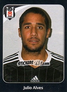 Sticker Julio Alves - Spor Toto Süper Lig 2011-2012 n. 20 - Panini