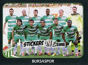 Sticker Team - Spor Toto Süper Lig 2011-2012 n. 26 - Panini