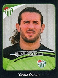 Sticker Yavuz Özkan - Spor Toto Süper Lig 2011-2012 n. 28 - Panini