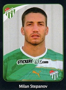 Sticker Milan Stepanov - Spor Toto Süper Lig 2011-2012 - Panini