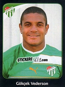 Cromo Gökçek Vederson - Spor Toto Süper Lig 2011-2012 n. 33 - Panini