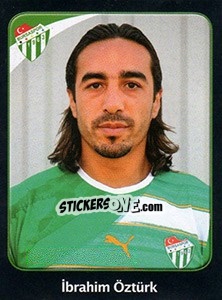 Sticker Ibrahim Öztürk - Spor Toto Süper Lig 2011-2012 n. 34 - Panini