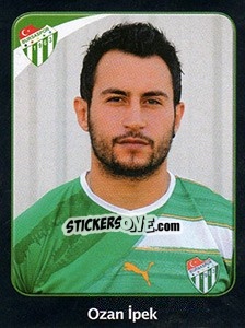 Sticker Ozan Ipek - Spor Toto Süper Lig 2011-2012 n. 39 - Panini