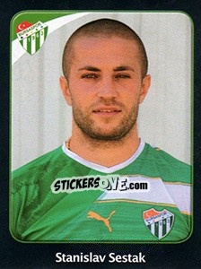 Sticker Stanislav Sestak - Spor Toto Süper Lig 2011-2012 n. 43 - Panini