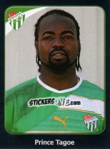 Sticker Prince Tagoe - Spor Toto Süper Lig 2011-2012 n. 46 - Panini
