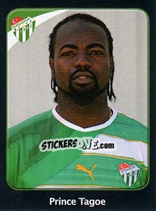 Sticker Prince Tagoe - Spor Toto Süper Lig 2011-2012 - Panini