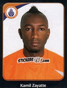 Figurina Kamil Zayatte - Spor Toto Süper Lig 2011-2012 n. 52 - Panini