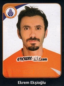 Sticker Ekrem Ekşioğlu - Spor Toto Süper Lig 2011-2012 n. 54 - Panini