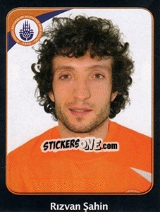 Cromo Rizvan Sahin - Spor Toto Süper Lig 2011-2012 - Panini