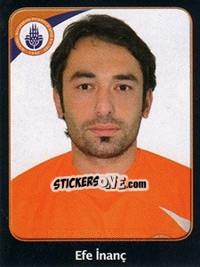 Sticker Efe Inanç - Spor Toto Süper Lig 2011-2012 - Panini