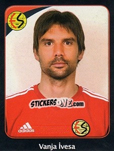 Sticker Vanja Ivesa - Spor Toto Süper Lig 2011-2012 n. 71 - Panini