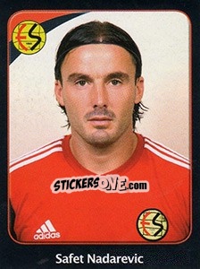 Sticker Safet Nadarevic - Spor Toto Süper Lig 2011-2012 n. 74 - Panini