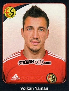Sticker Volkan Yaman - Spor Toto Süper Lig 2011-2012 n. 76 - Panini
