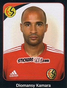Sticker Diomansy Kamara - Spor Toto Süper Lig 2011-2012 n. 88 - Panini