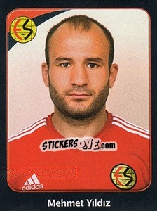 Sticker Mehmet Yildiz - Spor Toto Süper Lig 2011-2012 n. 90 - Panini