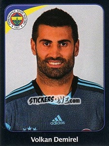 Sticker Volkan Demirel - Spor Toto Süper Lig 2011-2012 n. 93 - Panini