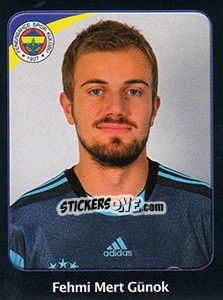 Sticker Fehmi Mert Günok - Spor Toto Süper Lig 2011-2012 n. 94 - Panini