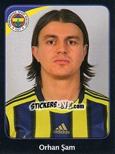 Sticker Orhan Sam - Spor Toto Süper Lig 2011-2012 - Panini