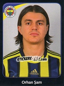 Sticker Orhan Sam - Spor Toto Süper Lig 2011-2012 n. 96 - Panini