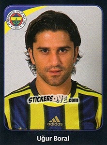 Sticker Uğur Boral - Spor Toto Süper Lig 2011-2012 n. 105 - Panini