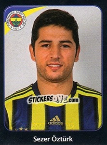 Sticker Sezer Öztürk - Spor Toto Süper Lig 2011-2012 n. 110 - Panini