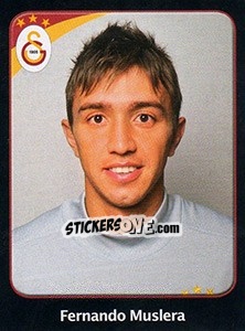 Sticker Fernando Muslera - Spor Toto Süper Lig 2011-2012 n. 115 - Panini