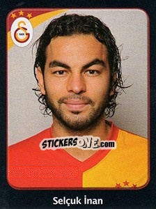 Figurina Selçuk Inan - Spor Toto Süper Lig 2011-2012 - Panini