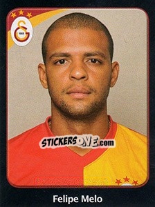 Sticker Felipe Melo - Spor Toto Süper Lig 2011-2012 n. 129 - Panini